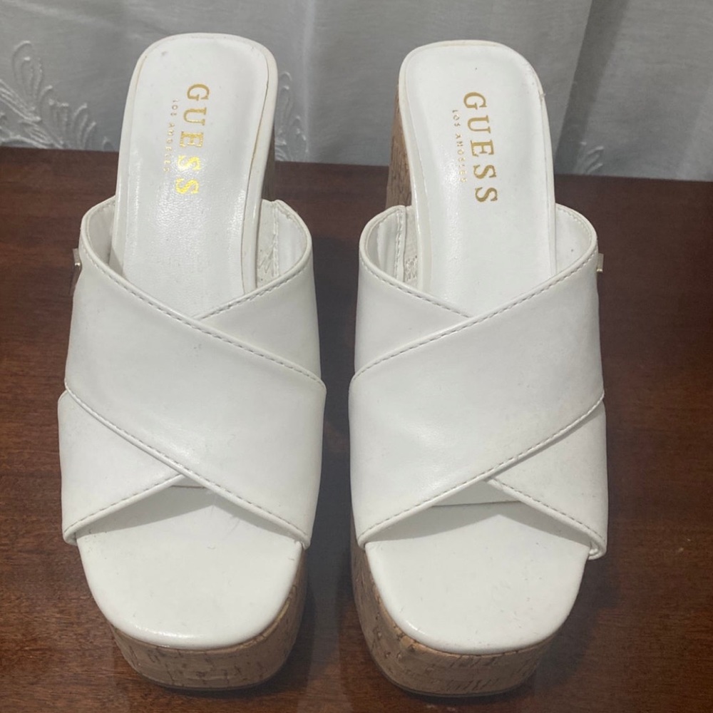 Guess platform heels